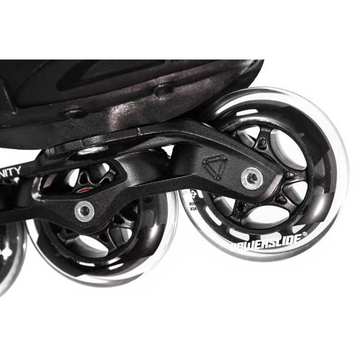 POWERSLIDE Argon Black 80 Inline Skates - Black POWERSLIDE Argon Black 80 Patinia - Mavro