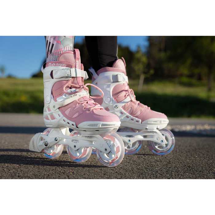 POWERSLIDE Argon Rose 100 Inline Skates - Pink POWERSLIDE Argon Rose 100 Patinia - Roz