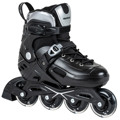 POWERSLIDE Khaan Junior NXT Black adj. Patinia Afxomeioumena - Mavro/Asimi