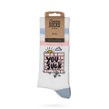 American Socks You Suck Kaltses - Mid High, One Size