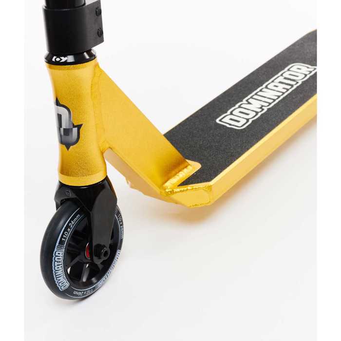 Dominator Airborne Scooter - Gold/Black Dominator Airborne Patini - Xruso/Mavro