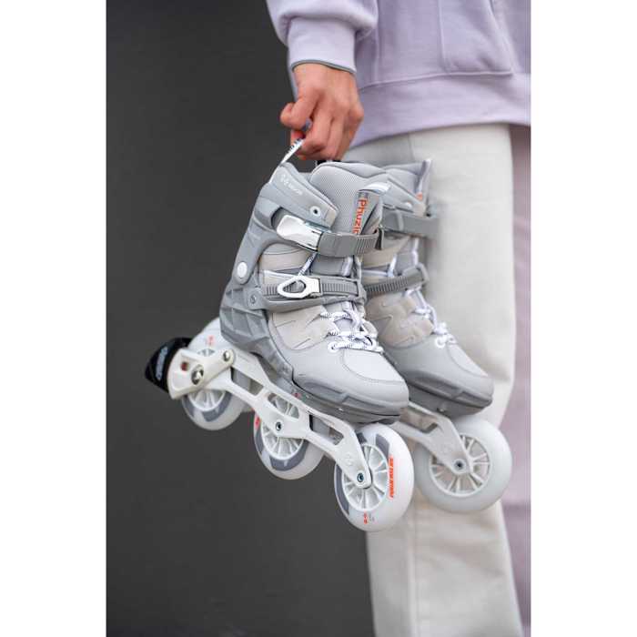 POWERSLIDE Phuzion Argon Cement 110 Inline Skates POWERSLIDE Phuzion Argon Cement 110 Patinia