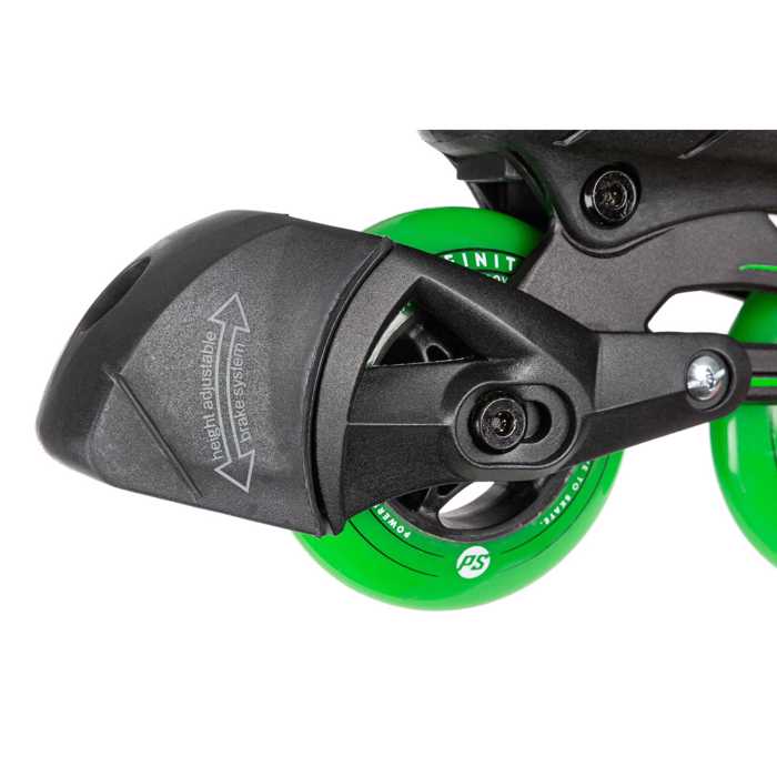 POWERSLIDE Phuzion Universe Adjustable In-line Skates - Green POWERSLIDE Phuzion Universe Afxomeioumena Patinia - Prasino
