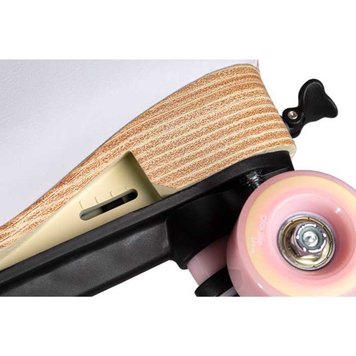 PLAYLIFE Classic Pale Rose Adjustable Roller Skates PLAYLIFE Classic Pale Rose Afxomeioumena Roller Skates