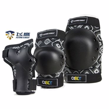 FLYING EAGLE Cobet Σειρά Προστατευτικά - Μαύρο