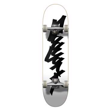 ZOO YORK OG 95 Tag  Cpomplete Skateboard 8'' - Λευκό/Μαύρο ZOO YORK OG 95 Tag  Cpomplete Skateboard 8'' - Λευκό/Μαύρο