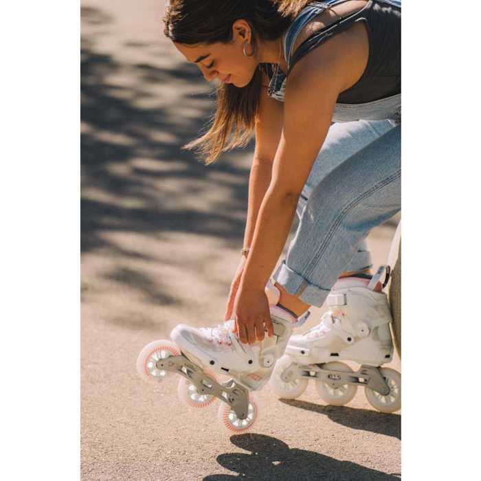 POWERSLIDE Next Marble Pink 100 Inline Skates - Pink POWERSLIDE Next Marble Pink 100 Patinia - Roz