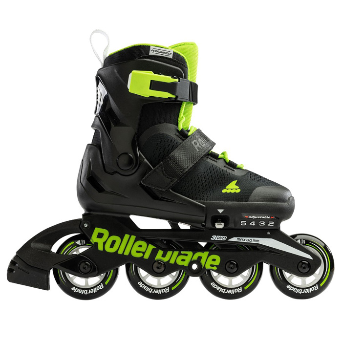 ROLLERBLADE Microblade Afxomeioumena Patinia - Black/Green