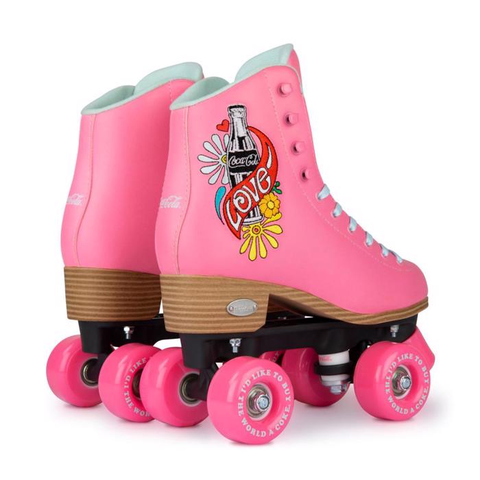 Roller Skates - Quads Rookie Coca-Cola Love, Pink