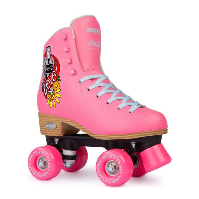 Roller Skates - Quads Rookie Coca-Cola Love, Pink