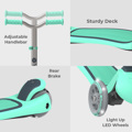 YVOLUTION Glider Air Metal HB 2022, Patini (Scooter) Green